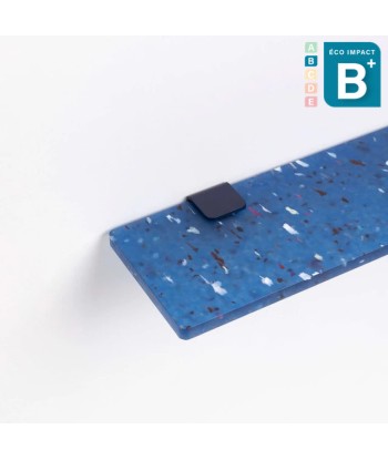 Étagère murale en plastique recyclé bleu, 60 ou 90cm Jusqu'à 80% De Réduction