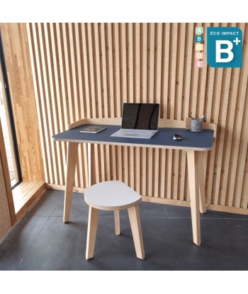 Bureau Yosemite en bois de forêts durables, Long. 120cm pas chere