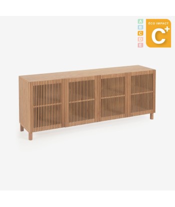 Buffet Beyla en bois durable, Long. 180cm pas chere