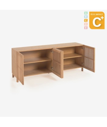 Buffet Beyla en bois durable, Long. 180cm pas chere