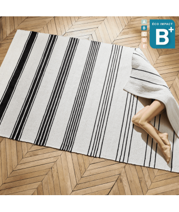 Tapis NAZARÉ en coton upcyclé 100% durable Jusqu'à 80% De Réduction