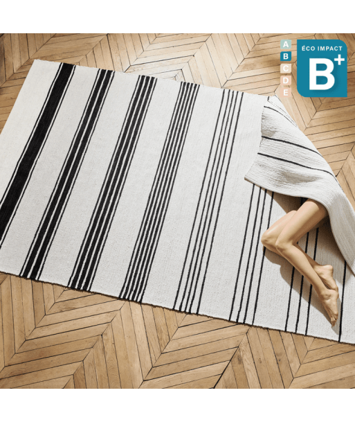 Tapis NAZARÉ en coton upcyclé 100% durable Jusqu'à 80% De Réduction