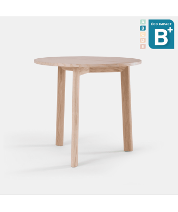 Table Galta Tripod en bois massif, Diam. 80cm commande en ligne