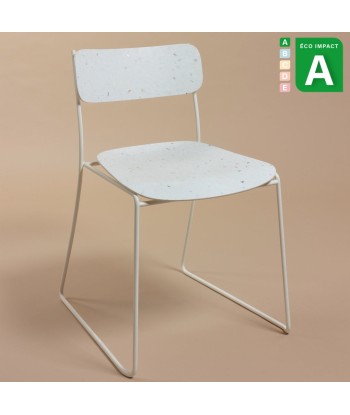 Chaise SEN 93,7 empilable en plastique recyclé livraison gratuite