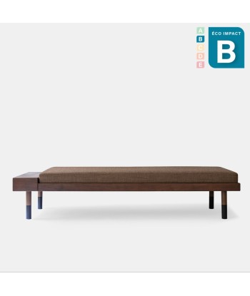 Banquette Mi en noyer, Long. 200cm Par le système avancé 