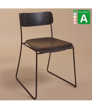 Chaise SEN 93,7 empilable en plastique recyclé livraison gratuite