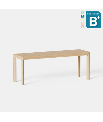 Banc Galta en bois massif, Long. 120 ou 180cm Paris Déstockage Promo