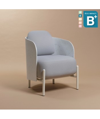 Fauteuil ART 77,5% en plastique recyclé la livraison gratuite