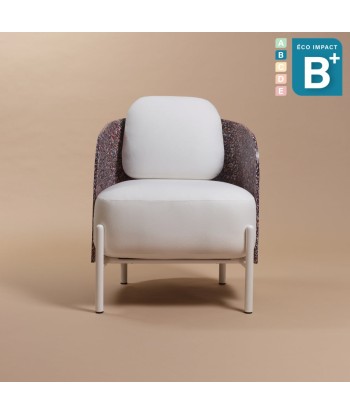 Fauteuil ART 77,5% en plastique recyclé la livraison gratuite