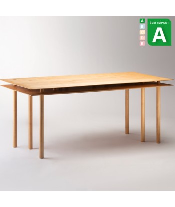 Table Nii 95 en bois recyclé, Long 200cm vous aussi creer 