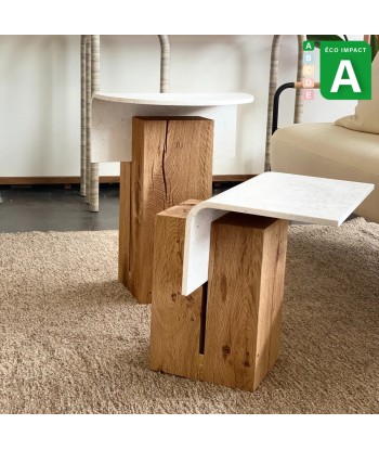 Table basse GHAN 92,8 en bois et plastique recyclés votre