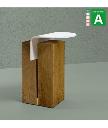 Table basse GHAN 92,8 en bois et plastique recyclés votre