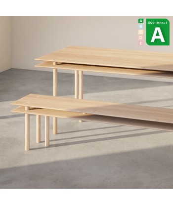 Table Nii 95 en bois recyclé, Long 200cm vous aussi creer 