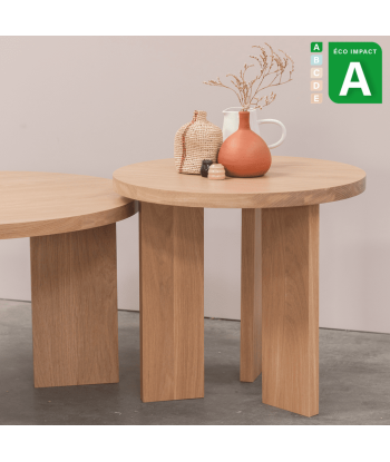 Table Platine en bois de chêne français à prix réduit toute l'année