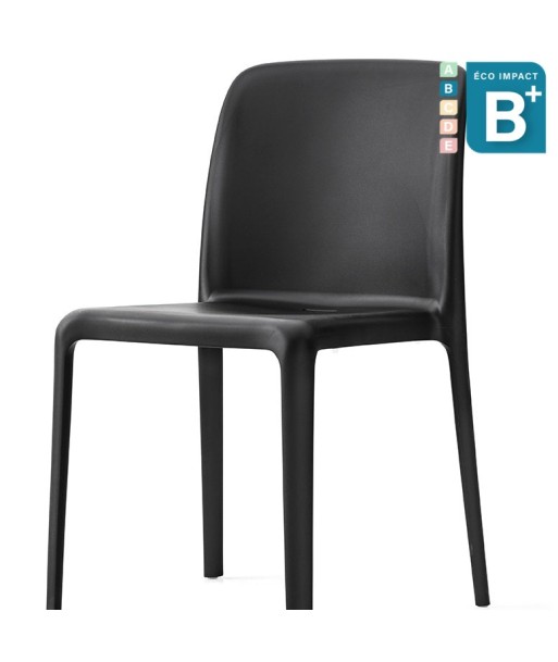 Lot de 4 chaises Bayo empilables en plastique recyclé livraison et retour toujours gratuits