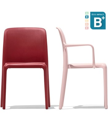 Lot de 2 fauteuils Bayo empilables en plastique recyclé acheter