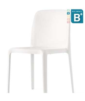 Lot de 4 chaises Bayo empilables en plastique recyclé livraison et retour toujours gratuits