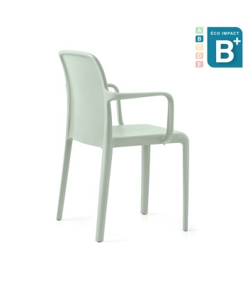 Lot de 2 fauteuils Bayo empilables en plastique recyclé acheter