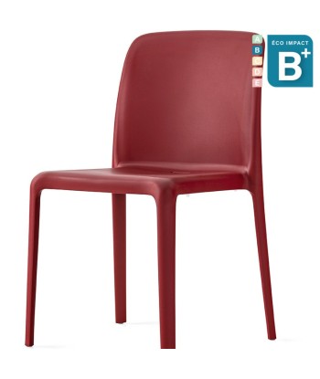 Lot de 4 chaises Bayo empilables en plastique recyclé livraison et retour toujours gratuits