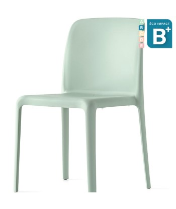 Lot de 4 chaises Bayo empilables en plastique recyclé livraison et retour toujours gratuits