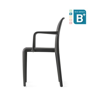 Lot de 2 fauteuils Bayo empilables en plastique recyclé acheter