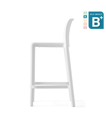 Lot de 2 tabourets hauts Bayo empilables, Haut. 65cm store