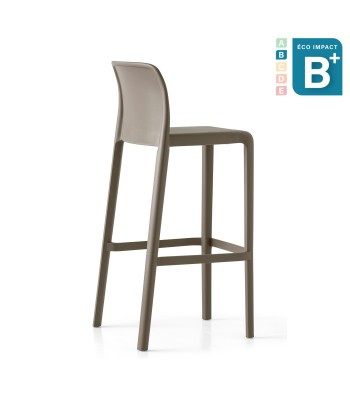 Lot de 2 tabourets très hauts Bayo empilables, Haut.76cm paiement sécurisé