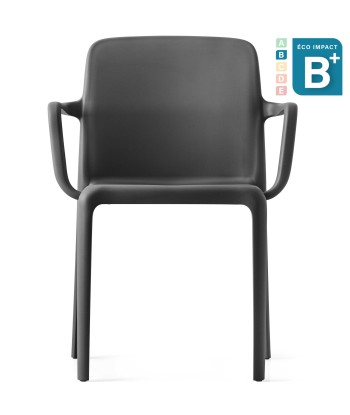 Lot de 2 fauteuils Bayo empilables en plastique recyclé acheter