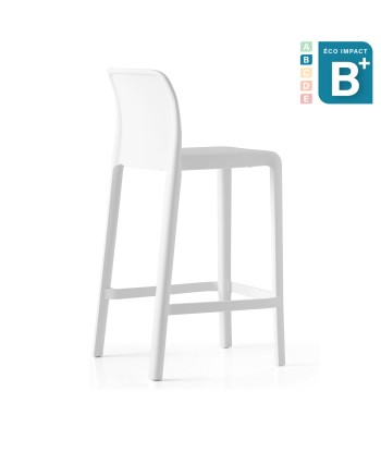 Lot de 2 tabourets hauts Bayo empilables, Haut. 65cm store