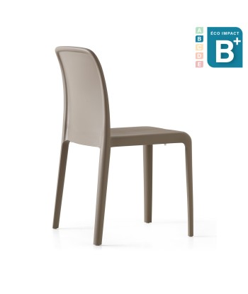 Lot de 4 chaises Bayo empilables en plastique recyclé livraison et retour toujours gratuits