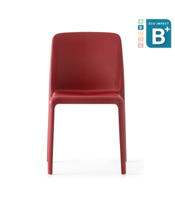 Lot de 4 chaises Bayo empilables en plastique recyclé livraison et retour toujours gratuits