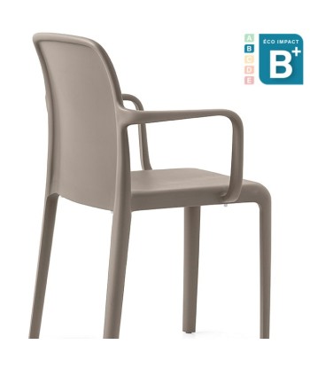 Lot de 2 fauteuils Bayo empilables en plastique recyclé acheter