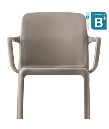 Lot de 2 fauteuils Bayo empilables en plastique recyclé acheter