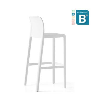 Lot de 2 tabourets très hauts Bayo empilables, Haut.76cm paiement sécurisé