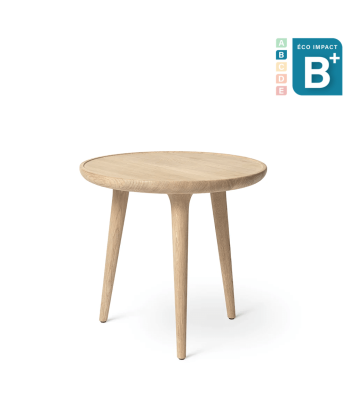 Table d'appoint Accent en bois massif, Ø 45cm Haut. 42 ou 55 cm En savoir plus