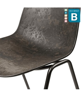 Chaise Eternity empilable avec ou sans rembourrage pas chere