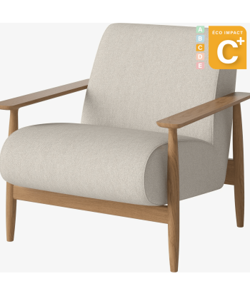 Fauteuil Visti en bois de forêt durable Amélioration de cerveau avec