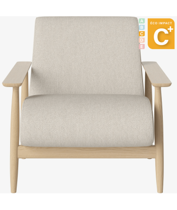 Fauteuil Visti en bois de forêt durable Amélioration de cerveau avec