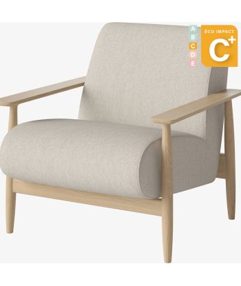 Fauteuil Visti en bois de forêt durable Amélioration de cerveau avec