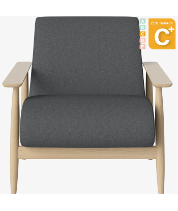 Fauteuil Visti en bois de forêt durable Amélioration de cerveau avec