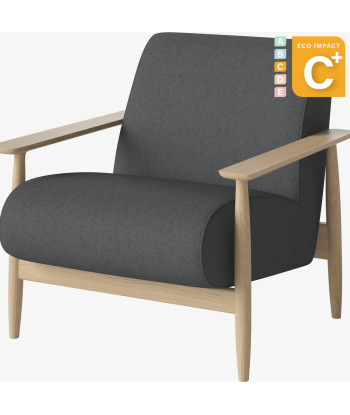 Fauteuil Visti en bois de forêt durable Amélioration de cerveau avec