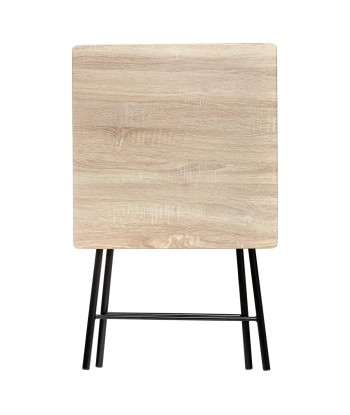 Lot De 3 Tables Pliantes 2 Places 60x60 Beige Dans la société mordern