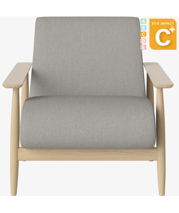 Fauteuil Visti en bois de forêt durable Amélioration de cerveau avec