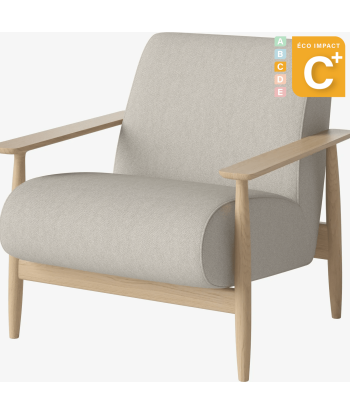 Fauteuil Visti en bois de forêt durable Amélioration de cerveau avec