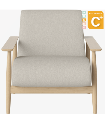 Fauteuil Visti en bois de forêt durable Amélioration de cerveau avec