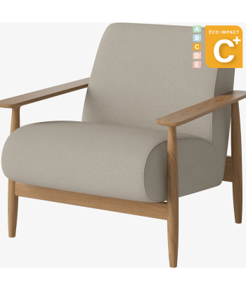 Fauteuil Visti en bois de forêt durable Amélioration de cerveau avec