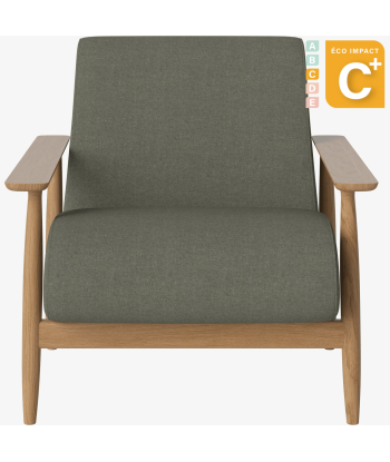 Fauteuil Visti en bois de forêt durable Amélioration de cerveau avec