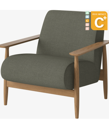 Fauteuil Visti en bois de forêt durable Amélioration de cerveau avec