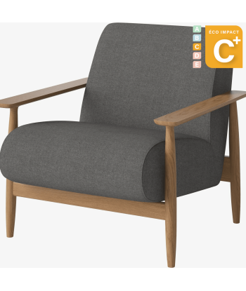 Fauteuil Visti en bois de forêt durable Amélioration de cerveau avec