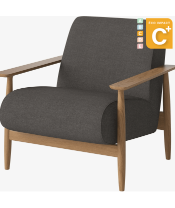 Fauteuil Visti en bois de forêt durable Amélioration de cerveau avec